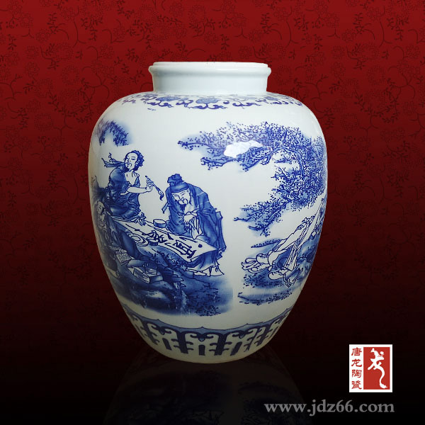 陶瓷酒缸，景德镇陶瓷酒缸  陶瓷酒缸价格  酒缸图片