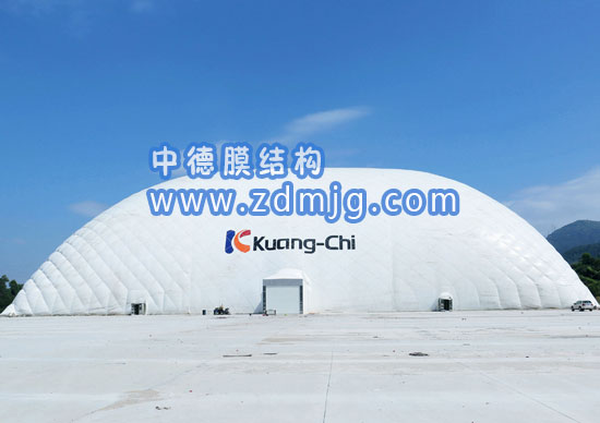 大型散装库气膜,粮仓储备充气膜,找>中德膜结构<