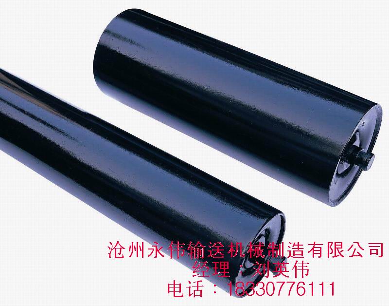 托辊生产厂家介绍新型锁口托辊的性能特点  主要环境  永伟制造
