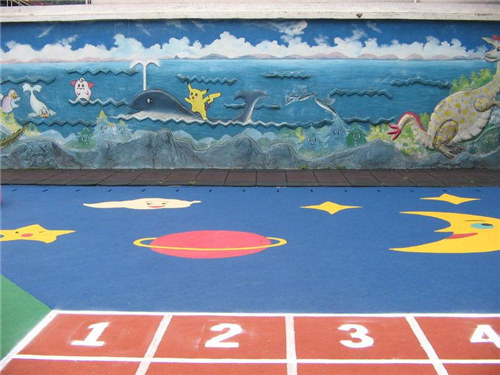 崇明幼儿园塑胶地坪品种  承建做法  施工制造  优质铺设