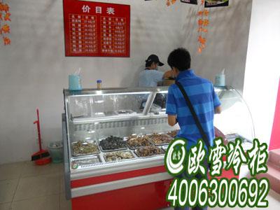 欧雪鸭脖子冷柜  江西南昌  冷藏柜