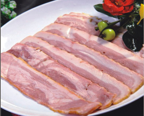 供应商丘经典培根  尽一已之力 创美食绝佳  商丘培根  绿色美食
