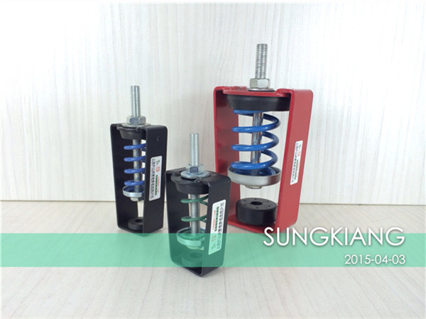 供应风机盘管专用吊式弹簧减震器 空调箱专用吊式弹簧减震器