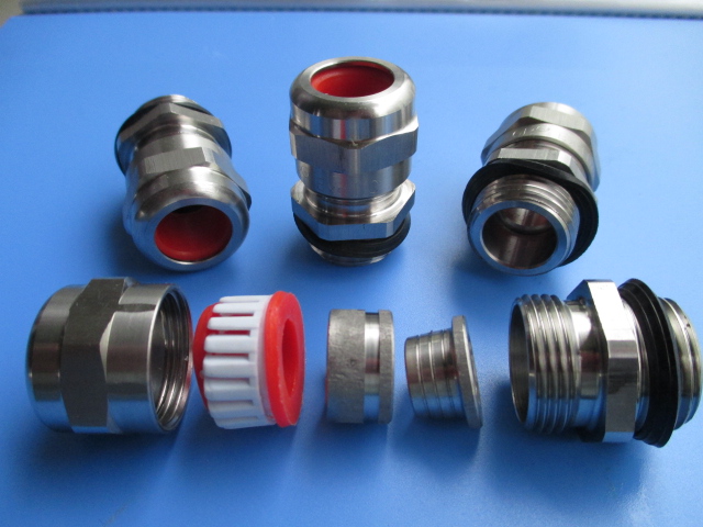 304铠装防爆格兰头 不锈钢铠装格兰头 铠装不锈钢头