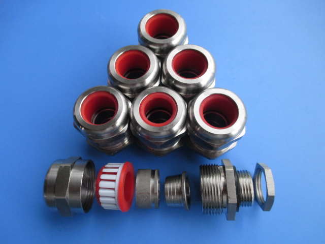 304不锈钢铠装电缆接头 金属铠装固定接头 铠装防爆电缆接头  不锈钢铠装接头