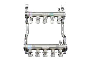 一暖通商城正确安装分水器