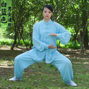优质棉加丝太极服 豫新太极服 练功服 包邮