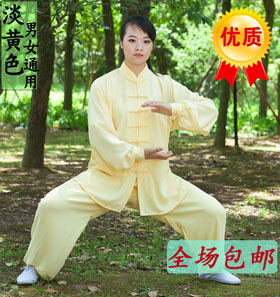优质棉加丝太极服 豫新太极服 练功服 包邮