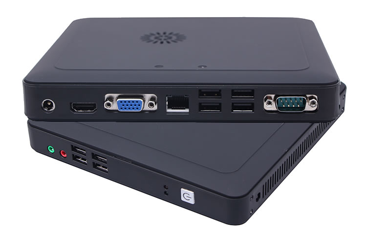 多媒体终端盒HD3900C带COM口有8个USB口云计算云瘦  云计算云瘦客户机