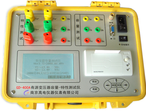 江苏高电 GD-400A变压器容量及空负载测试仪  变压器容量测试