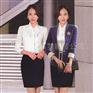 女士正装西装修身面试工作服