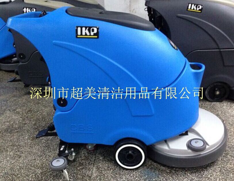 电瓶式洗地机,手推式拖地机生产车间地面清洗机