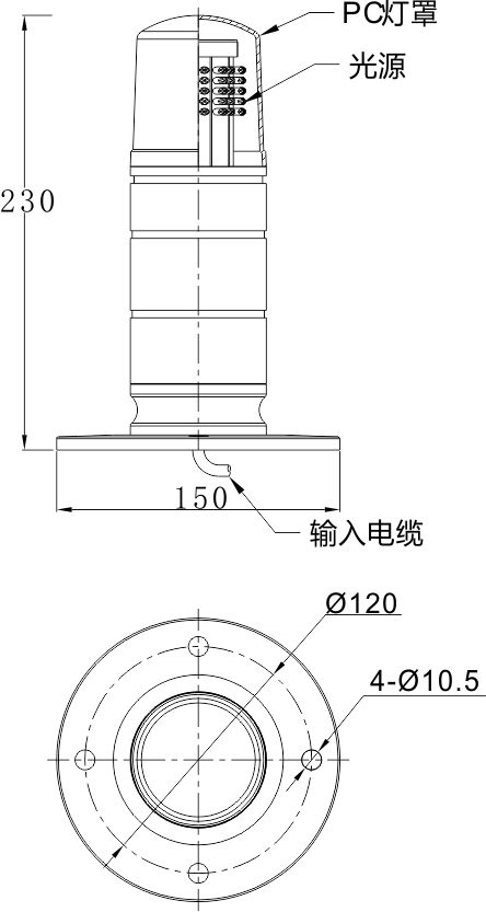 民航局认可的低光强航空障碍灯  航标灯  航空灯