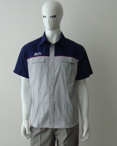 花都区夏季工作服订做,新华优质工作服订做厂家,面料舒适  花都区工作服订做  订做花都区工作服  新华工作服订做
