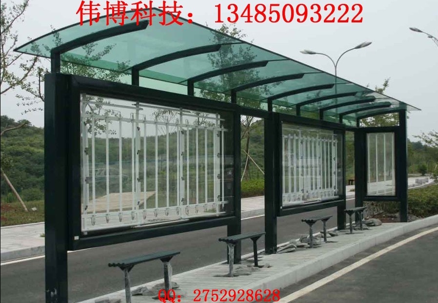 候车亭  不锈钢候车亭  候车亭灯箱