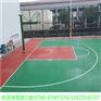 武汉市学校球场地面施工 丙烯酸篮球场划线 蓝球场地坪