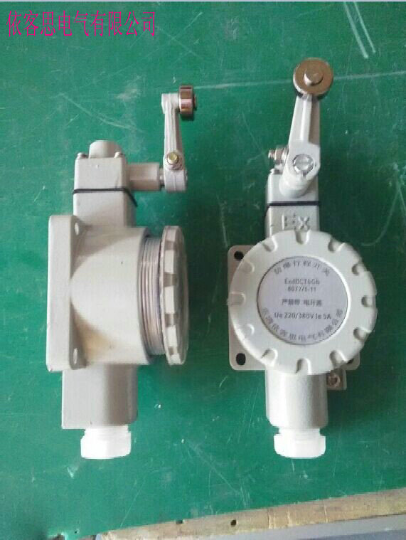 滚轮单摇臂防爆行程开关BZX51-D防爆限位开关  BZX51-6S  BZX51-6N  BZX51-6L