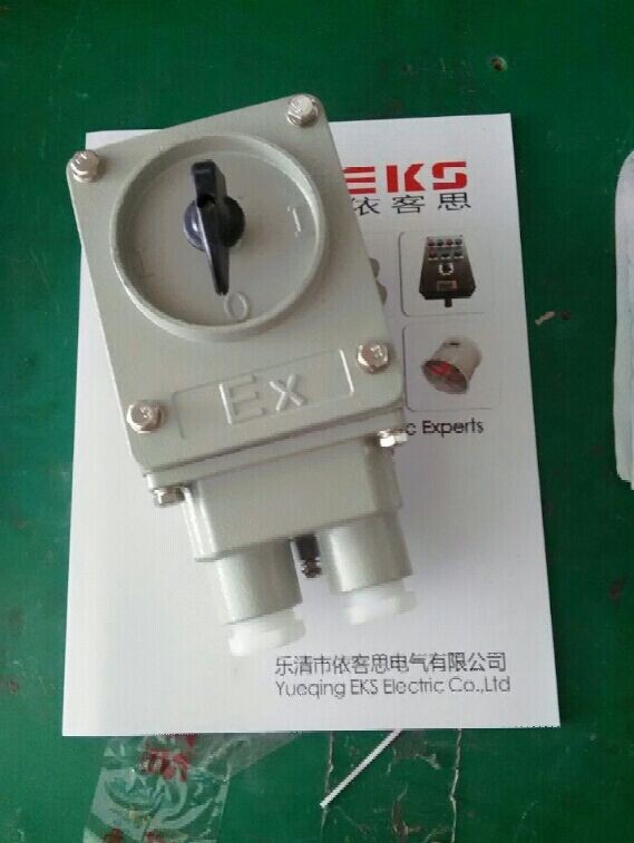 依客思防爆转换开关BHZ69-25/3P电机专用开关  浙江防爆转换开关  江苏防爆转换开关  安徽防爆转换开关