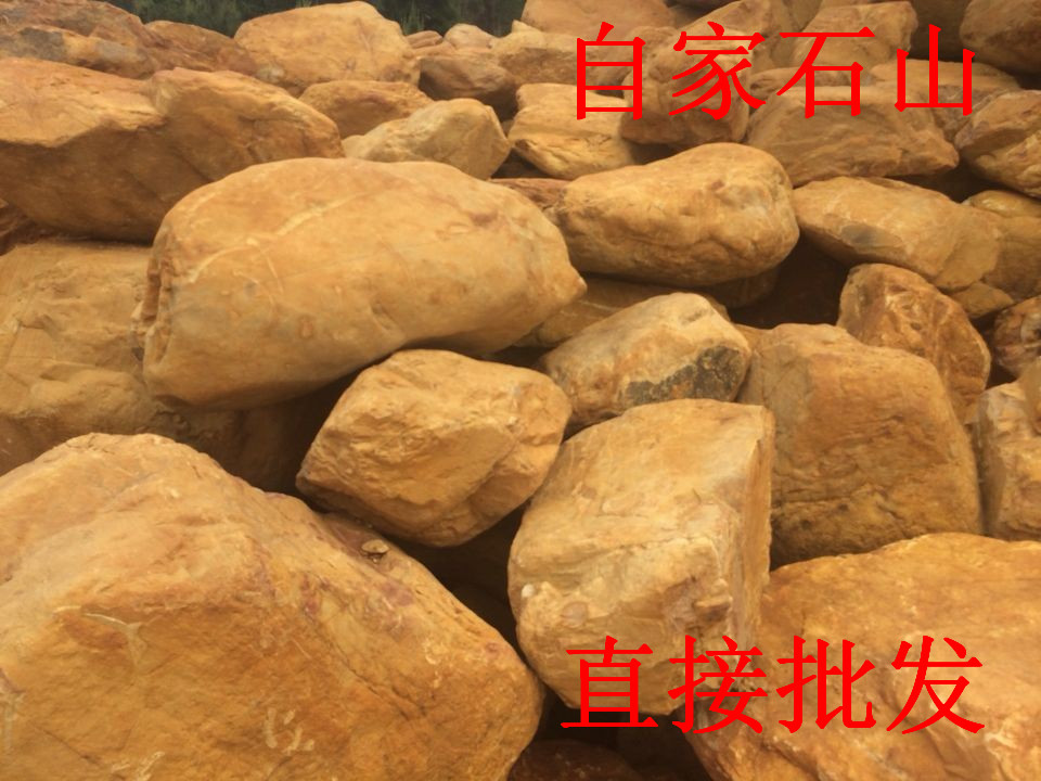 专业批发浙江黄腊石，浙江园林石，浙江观景石