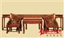 广州古典家具%红木家具&客厅家具系列——灵芝中堂
