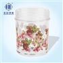 牡丹花图密封罐热转印膜