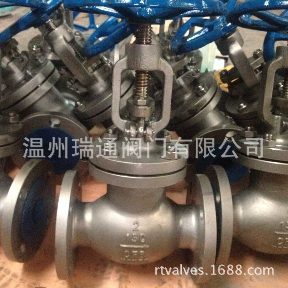 不锈钢美标法兰截止阀 不锈钢美标截止阀