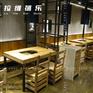 实木火锅桌椅 火锅店实木桌椅厂家定制