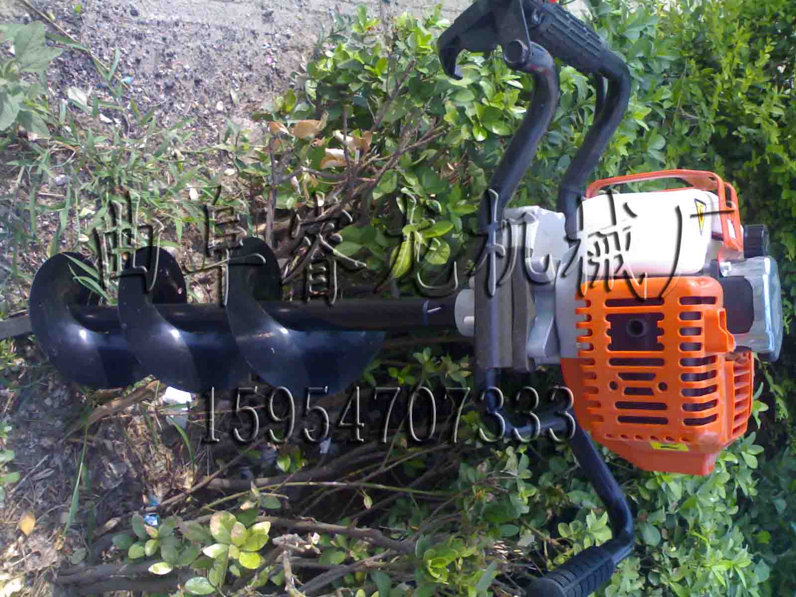 大型单人挖坑机 新型汽油挖坑机 单人挖坑机图片 中型单人挖坑机 中型手提钻洞机