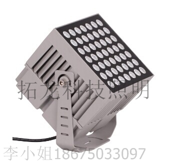 36W高档方形丝印玻璃LED投光灯|LED投光灯安装说明  72W聚光投光灯  方形36W投光灯  墙角防水投光灯