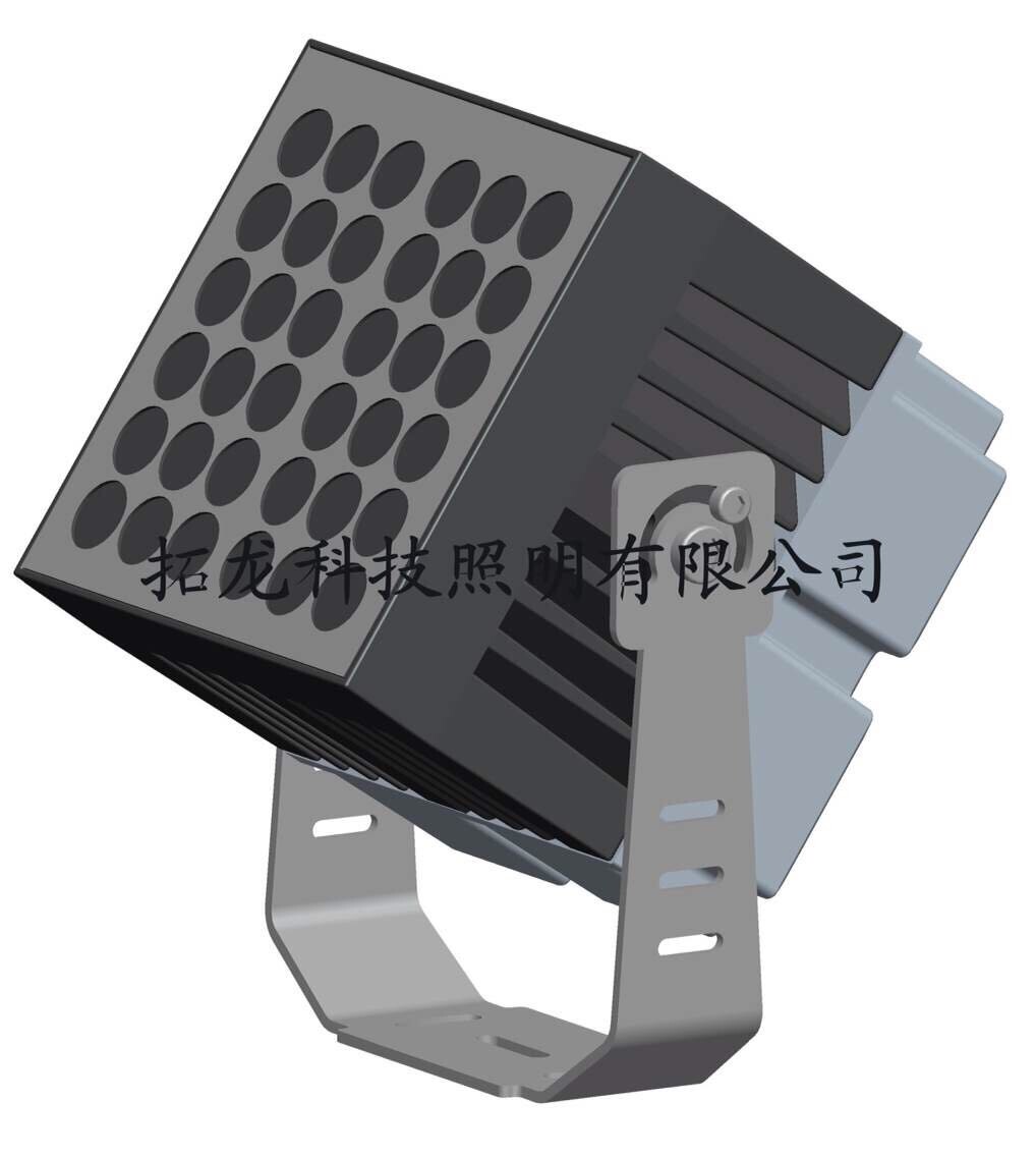63W新款cree芯片聚光投射灯（50米照射距离投光灯）  65W聚光投光灯  新款窄角投光灯  科瑞聚光投光灯