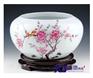 青花瓷大缸,手绘陶瓷大缸,陶瓷鱼缸,装饰品陶瓷大缸