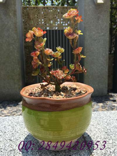 颜色釉多肉复古做旧花盆&nbsp;&nbsp;花盆批发&nbsp;&nbsp;手工陶瓷花盆&nbsp;&nbsp;多肉植物花盆