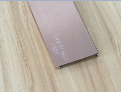 厂家直销鋁合金踢脚线 踢脚板古铜拉丝鋁合金踢脚板  地脚线
