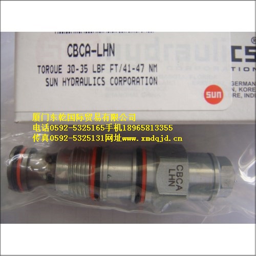 CBCA-LHN订货周期 美国SUN阀CBCA-LHN售价  SUN插装阀