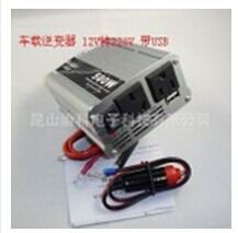 汽车逆变器 500W 12转220V车用逆变器 带USB  车载逆变器  修正波
