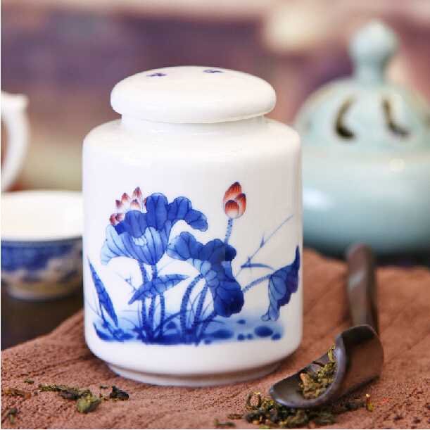 陶瓷茶叶罐生产厂家 陶瓷茶叶罐厂家 景德镇陶瓷茶叶罐