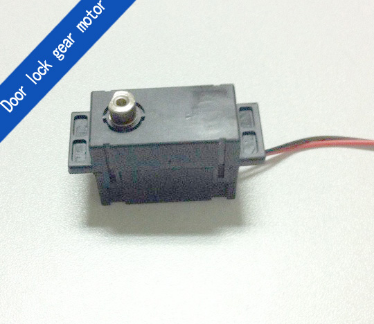 黑色塑料箱体减速电机 N20智能门锁减速电机3V 4.5V  塑料外壳减速电机  N20减速电机