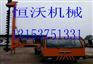 拖拉机改装吊车钻机  电线杆打孔吊装拖拉机
