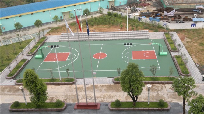 贺州停车硅PU橡胶球场  硅PU地胶球场  硅PU生产商