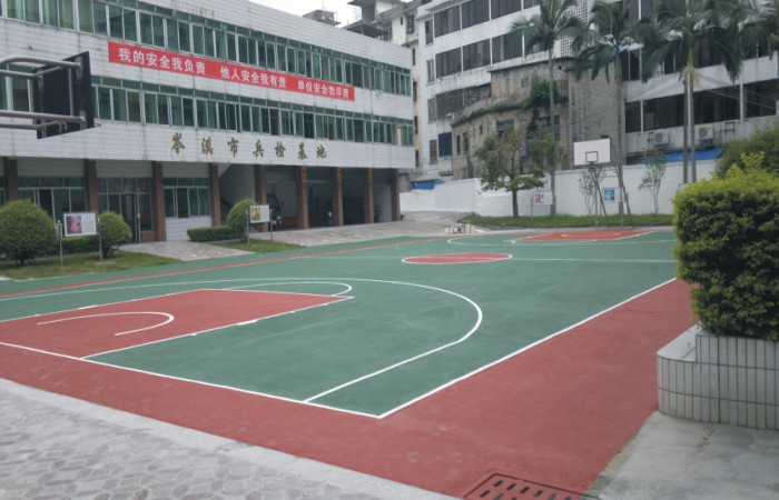 贵港塑胶硅PU球场  硅PU地胶球场  硅PU停车球场