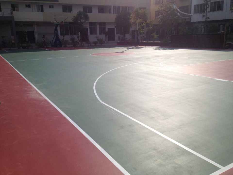 钦州硅PU停车球场  硅PU地垫材料  硅PU厂家直销