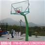 4. 南头学校球场篮球架 固定锥形篮球架 钢化玻璃板篮球架直