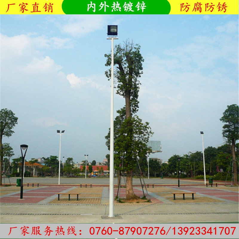 昆明球场照明灯柱批发 篮球场照明灯柱 锥形球场灯柱&nbsp;&nbsp;篮球场灯柱&nbsp;&nbsp;球场灯柱厂家