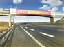 蒋村高速公路跨桥桥体广告
