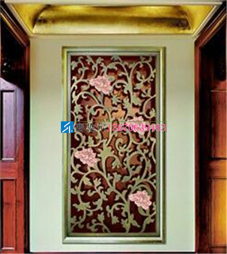 欧式风格花型雕花屏风 背景墙不锈钢屏风  不锈钢屏风雕花  欧式不锈钢屏风