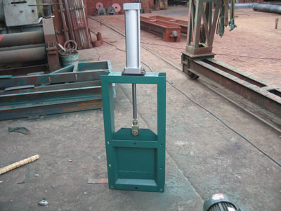 插板阀型号气动插板阀沧州英杰机械生产  气动插板阀规格  气动插板阀型号  气动插板阀厂家