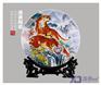 供应高档礼品赏盘 精品手绘青花看盘