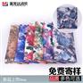 狮岭印花帆布环保箱包面料涤纶印花帆布现货供应