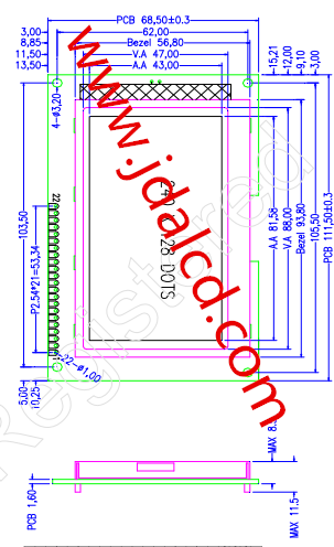 FSTN液晶显示屏 FSTN又补偿膜 LCM液晶模块 LCD&nbsp;&nbsp;LCD液晶屏