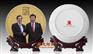 “习马会”纪念品陶瓷纪念盘定做